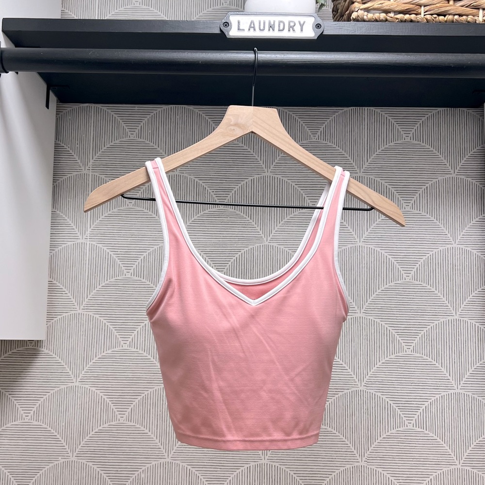 Aerie pink top size small